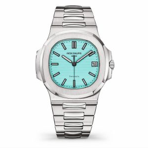 Patek Philippe Nautilus 40mm 5711/1A-018 Men's Stainless Steel Tiffany Blue Dial