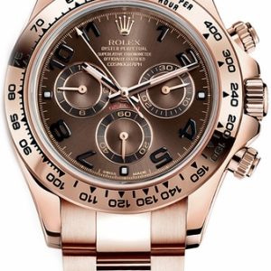 Rolex Cosmograph Daytona Brown Dial Men-s Watch 116505