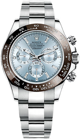 Rolex Cosmograph Daytona Ice Blue Dial Men-s Watch 116506