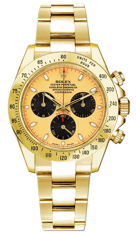 Rolex Cosmograph Daytona Yellow Gold Men-s Watch 116528