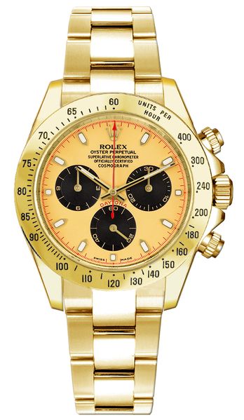 Rolex Cosmograph Daytona Yellow Gold Men-s Watch 116528