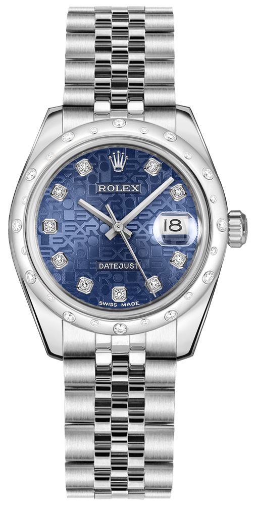 Rolex Datejust 31 Blue Jubilee Women-s Watch 178344