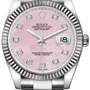 Rolex Datejust 36 Pink Diamond Women-s Watch 116234