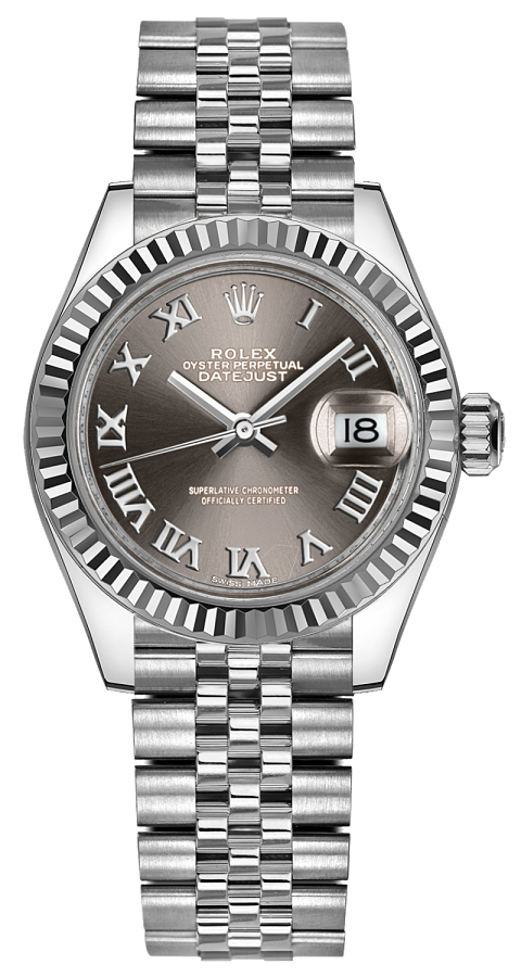 Rolex Lady-Datejust 28 Women-s Steel Watch 279174