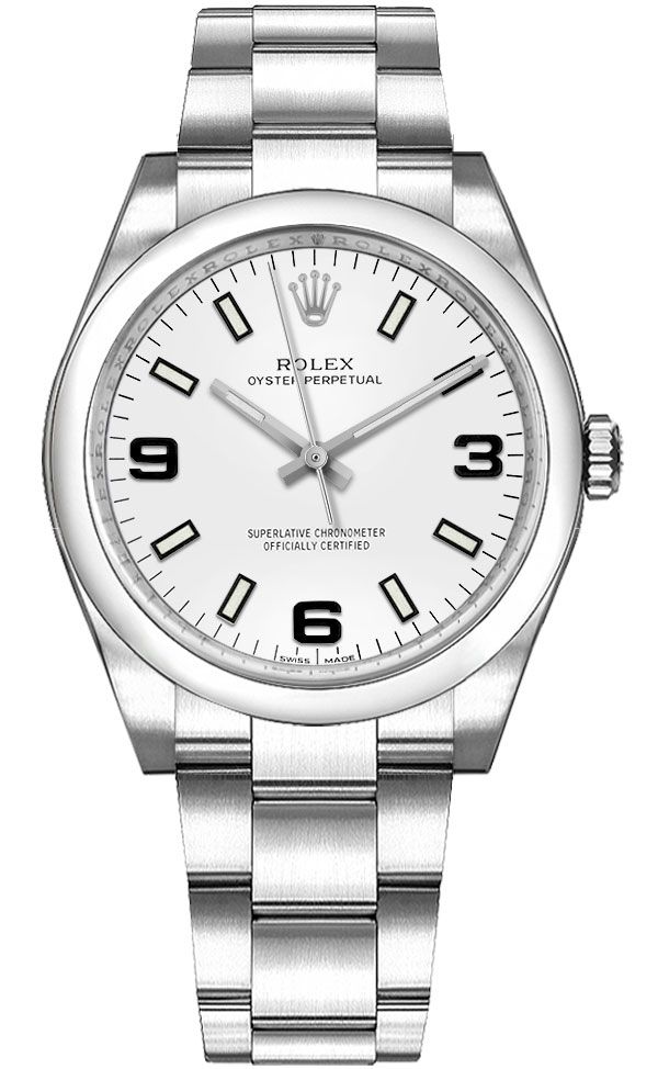 Rolex Oyster Perpetual 34 Automatic Women-s Watch 114200