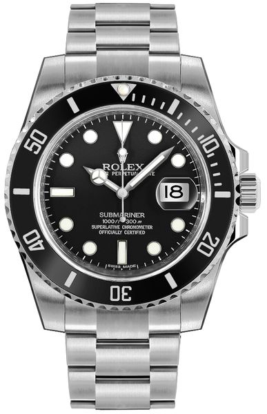Rolex Submariner Date Black Dial Men-s Watch 116610LN