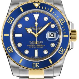 Rolex Submariner Date Blue Dial Men-s Watch 116613