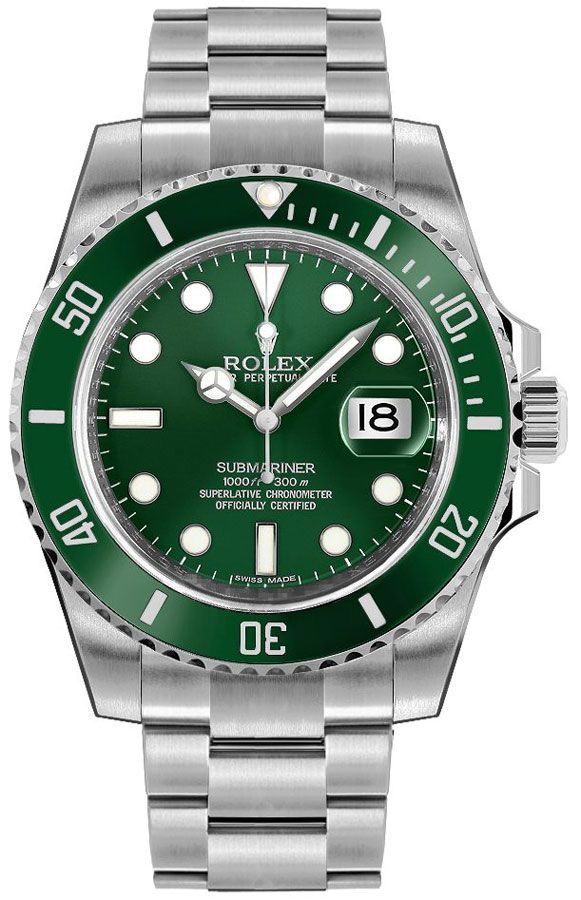 Rolex Submariner Date Hulk Oystersteel Men-s Watch 116610LV
